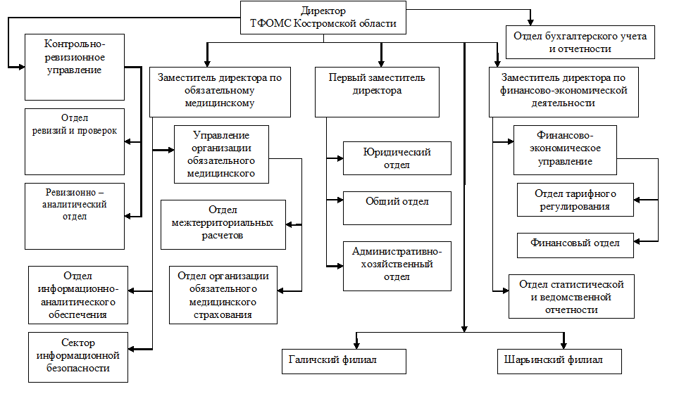 Структура ТФОМС Костромской области